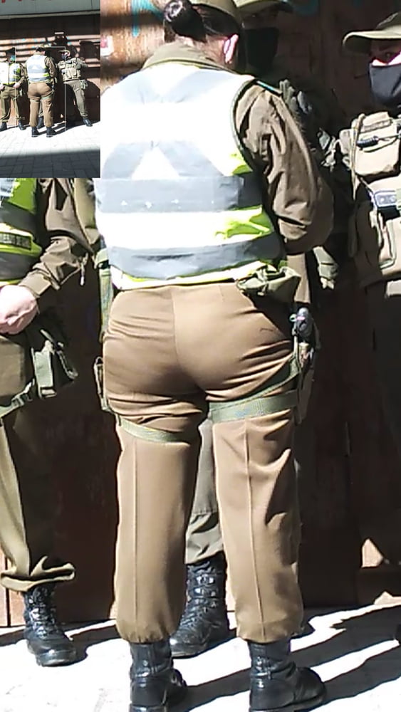 Chilean Policewoman Big Ass - Paca Culona #87382127