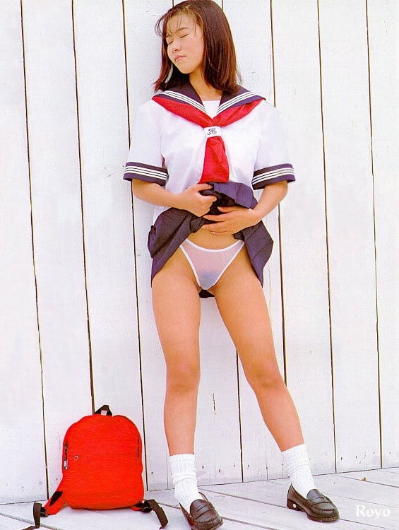 Japanese Schoolgirl Upskirt Panty #88367570