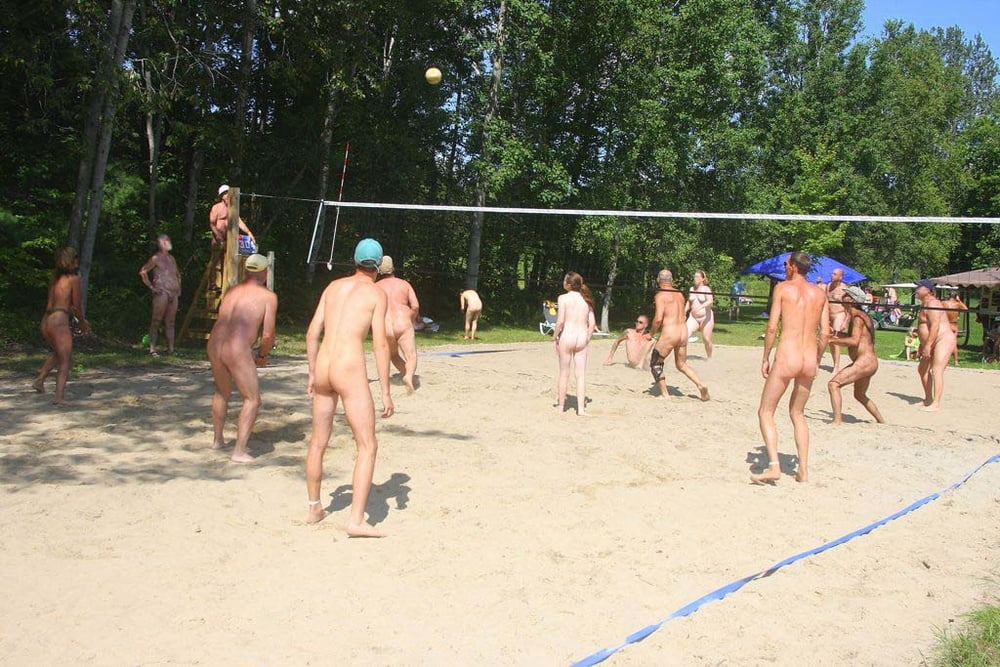 Nudist sports and activities, amateur nudism, hedonism #104171542