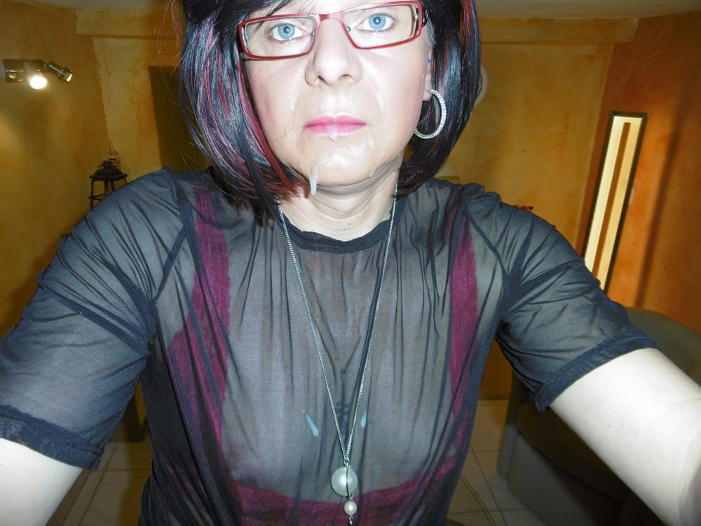 Transparent  with red bra and panties #106807029