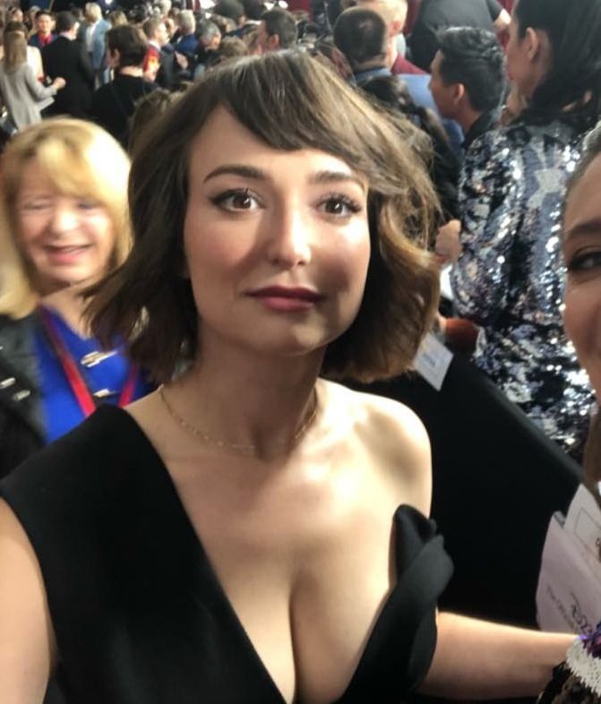 Milana Vayntrub nackt #108889282