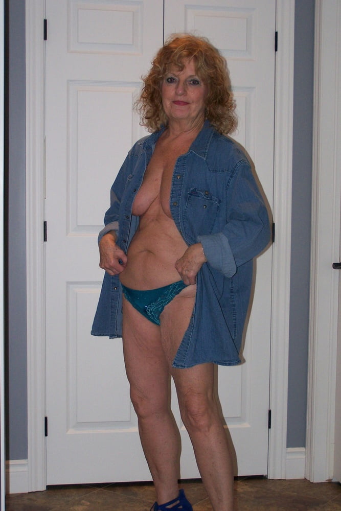 Blue denim with matching blue bra and panty #101143070