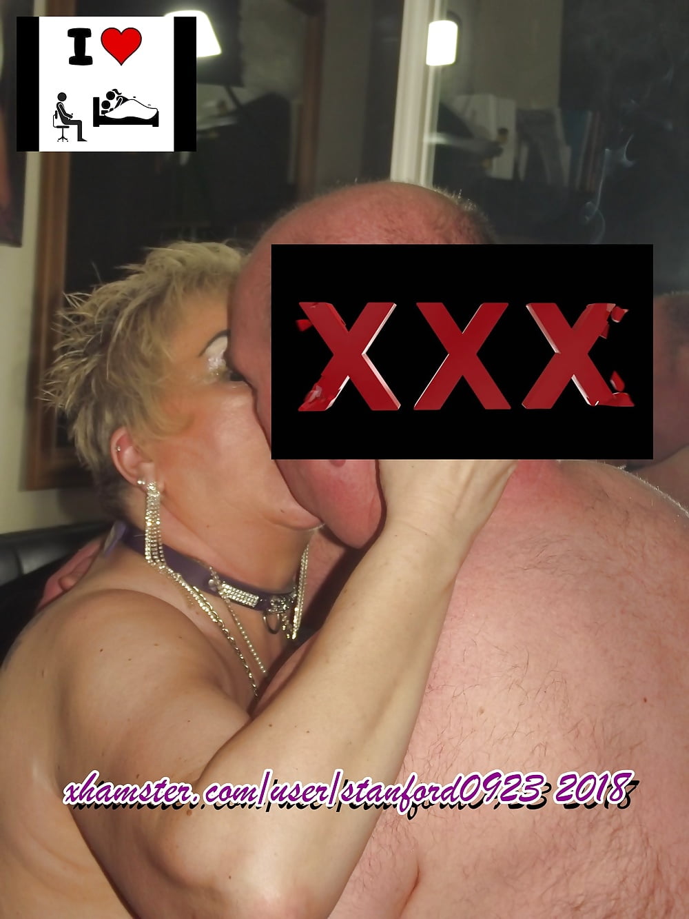 SLUT WIFE MAKES HUBBY WATCH HER WITH LOVER #107278906