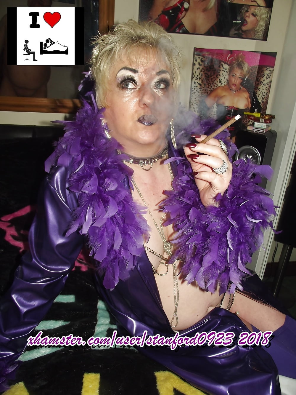 SLUT WIFE MAKES HUBBY WATCH HER WITH LOVER #107278918