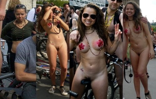World naked bike ride 2012-2019 (part 6) nerdy girl & others
 #89039997