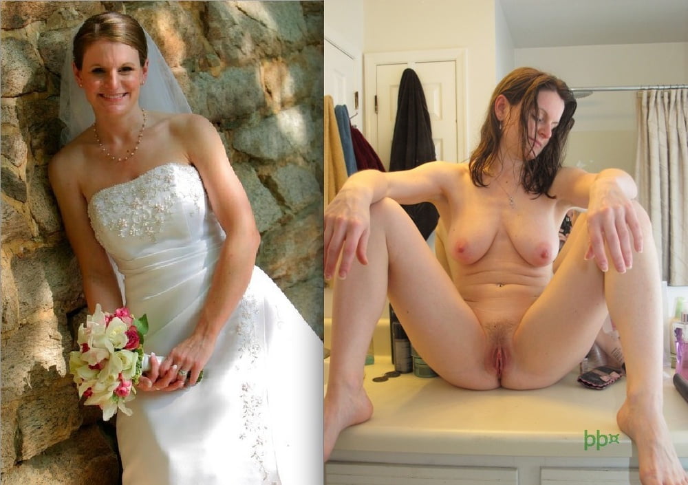 Amateur Brides dressed undressed #93437319