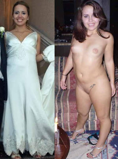 Amateur Brides dressed undressed #93437353