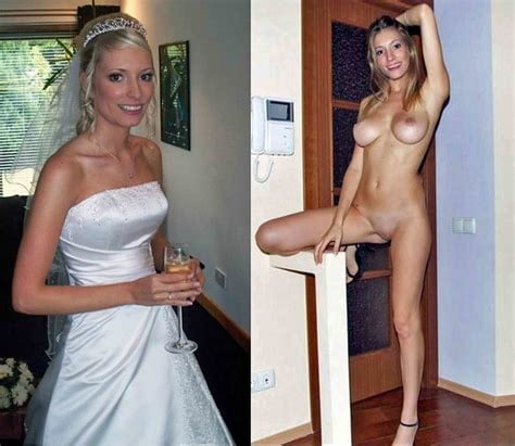 Amateur Brides dressed undressed #93437377