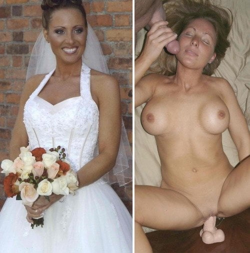 Amateur Brides dressed undressed #93437378
