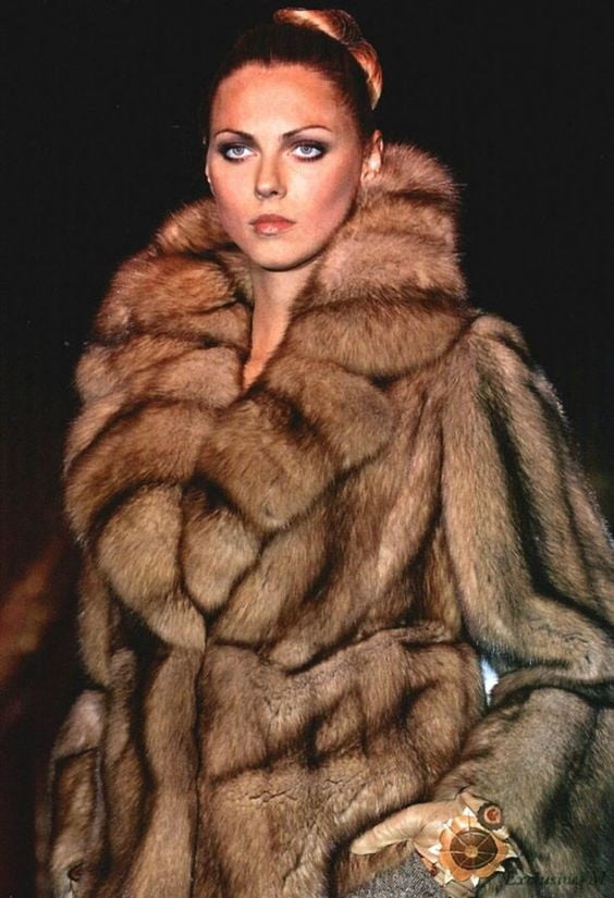 woman in fur coat 25 #96173400