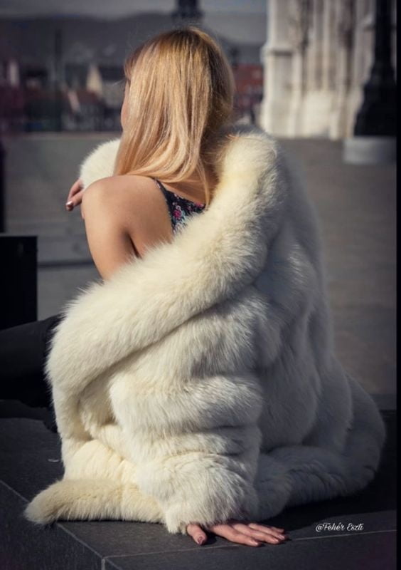 woman in fur coat 25 #96173419