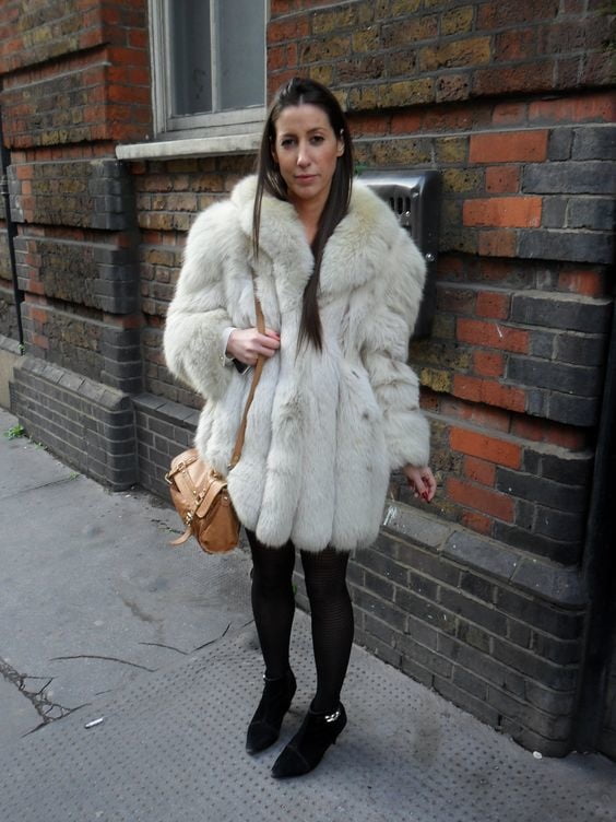 woman in fur coat 25 #96173436