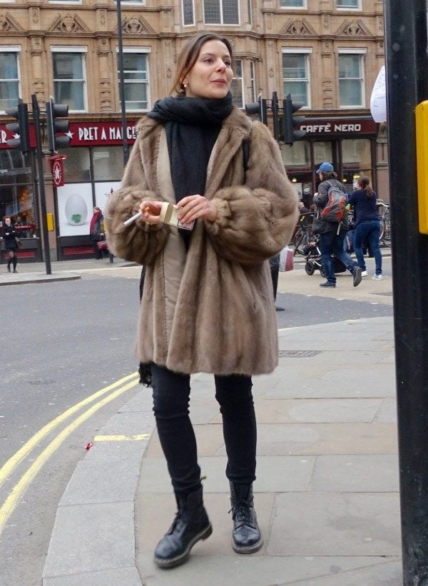 woman in fur coat 25 #96173536