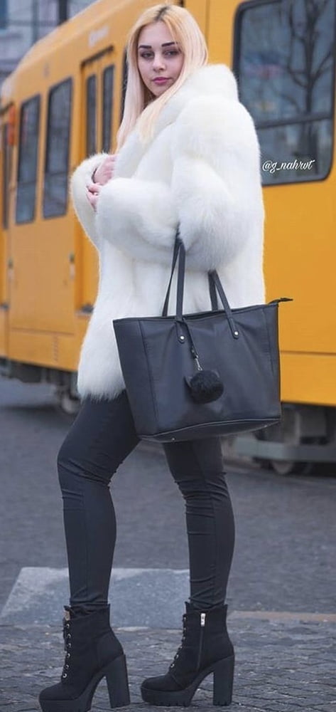woman in fur coat 25 #96173623