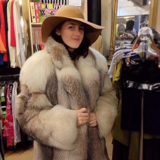 woman in fur coat 25 #96173720