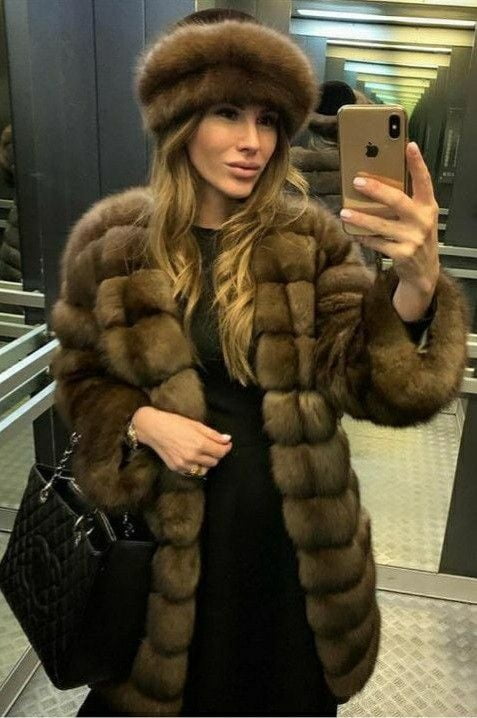 woman in fur coat 25 #96173747