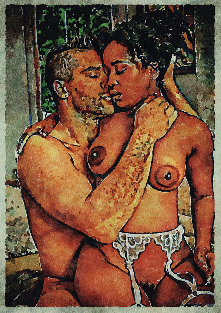Erotic Digital Watercolor Art 4th July 2020 #91333385