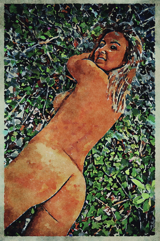 Erotico digitale acquerello arte 4 luglio 2020
 #91333768