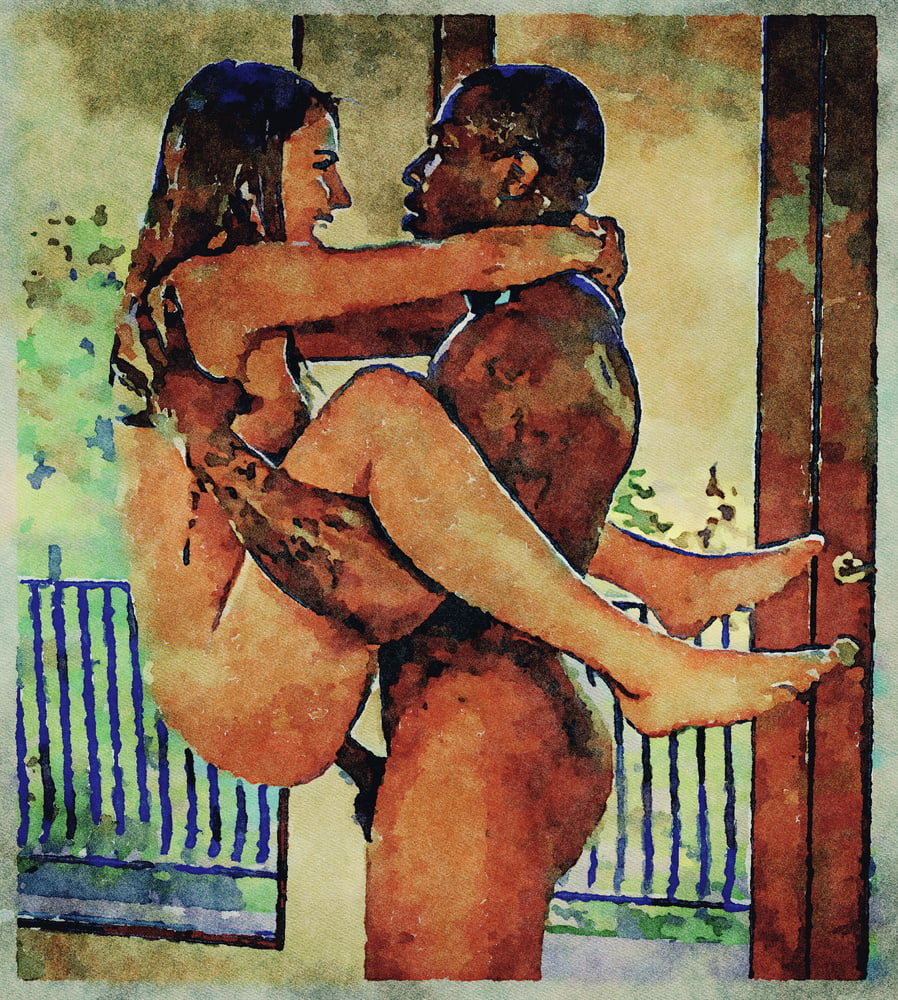 Erotic Digital Watercolor Art 4th July 2020 #91333978