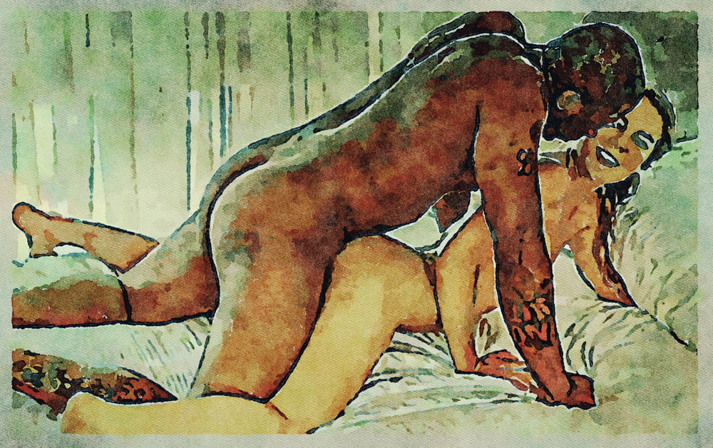 Erotic Digital Watercolor Art 4th July 2020 #91333999
