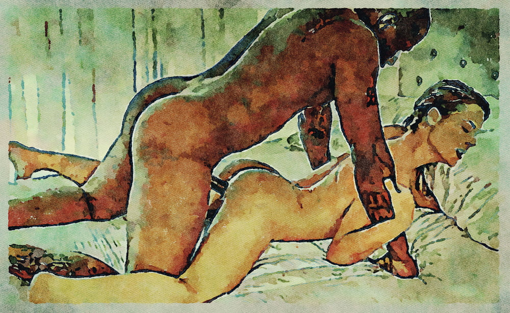 Erotico digitale acquerello arte 4 luglio 2020
 #91334000