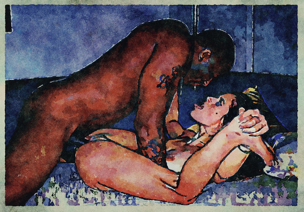 Erotic Digital Watercolor Art 4th July 2020 #91334153