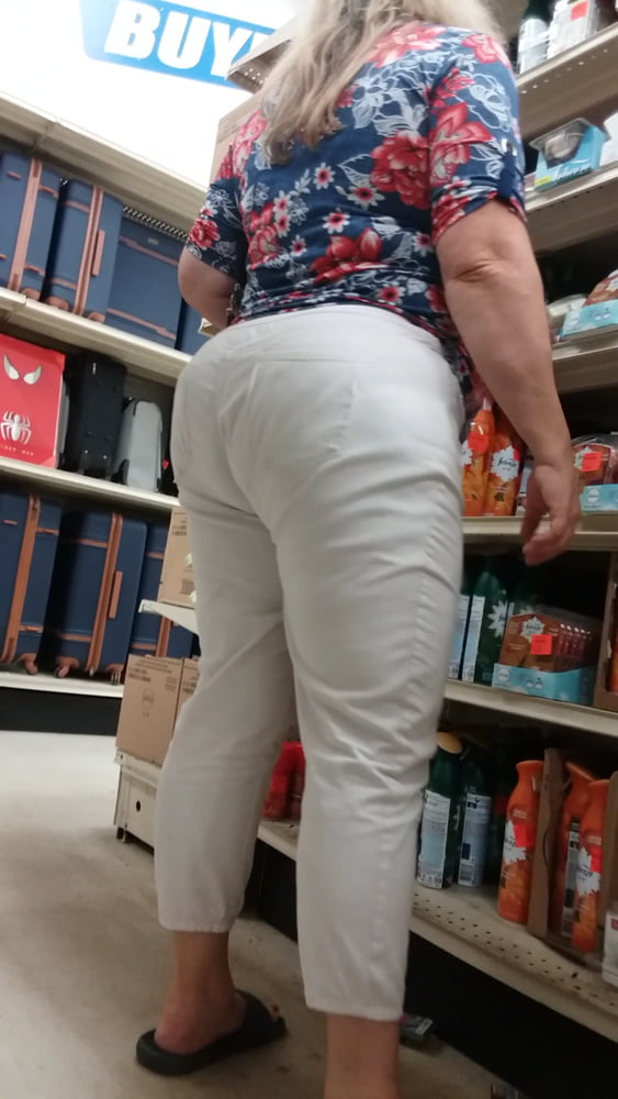 Mature pawg white jeans #90688083