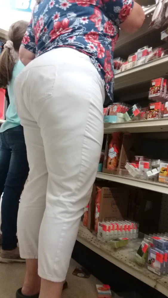Mature pawg white jeans #90688091