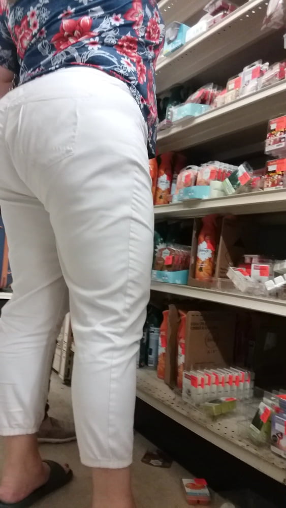 Mature pawg white jeans #90688100