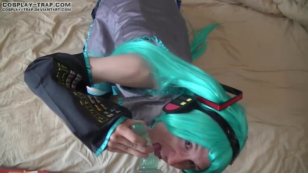 Crossdress cosplay Miku POV action #107001996