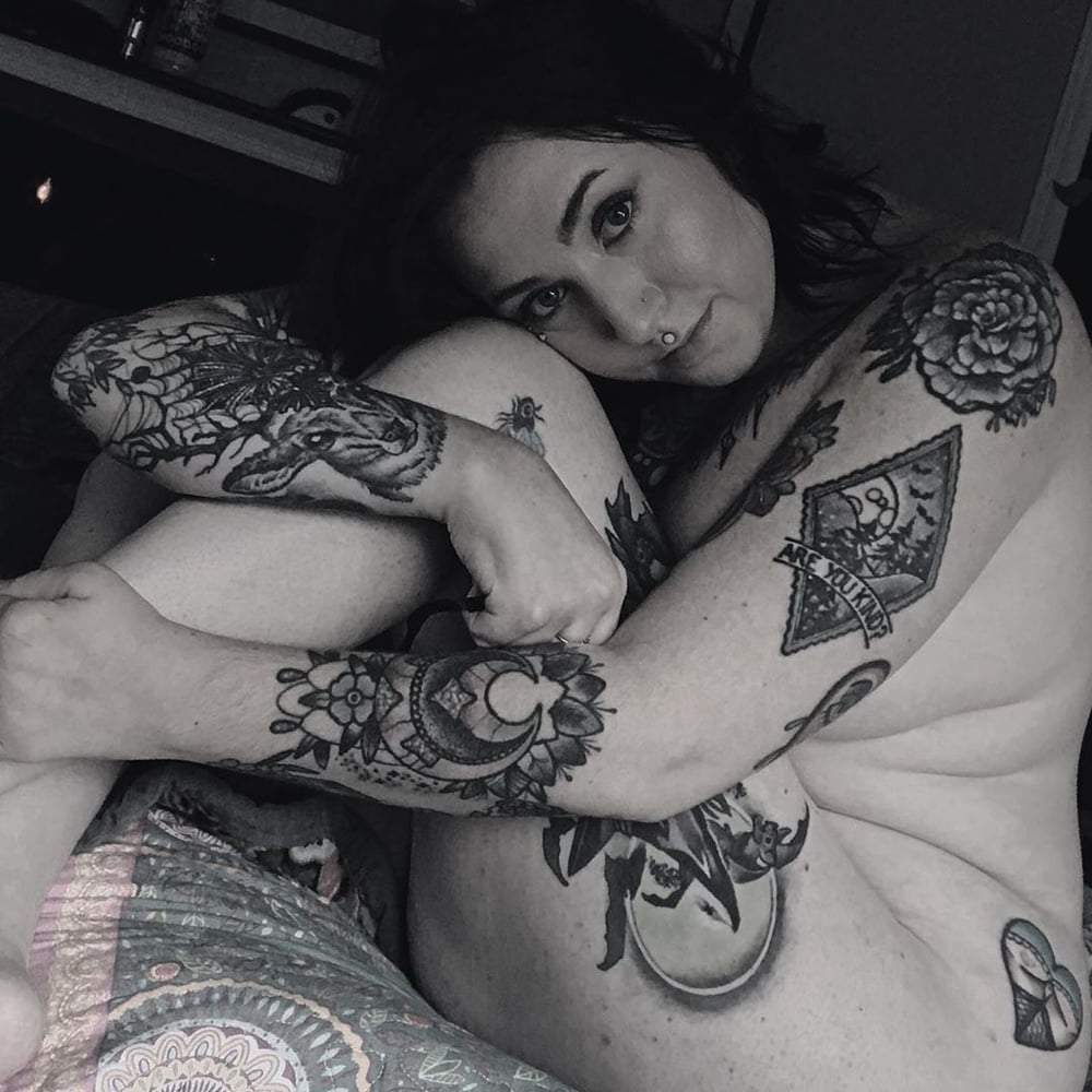 Sexy Tattooed BBW Ex-girlfriend #101590857