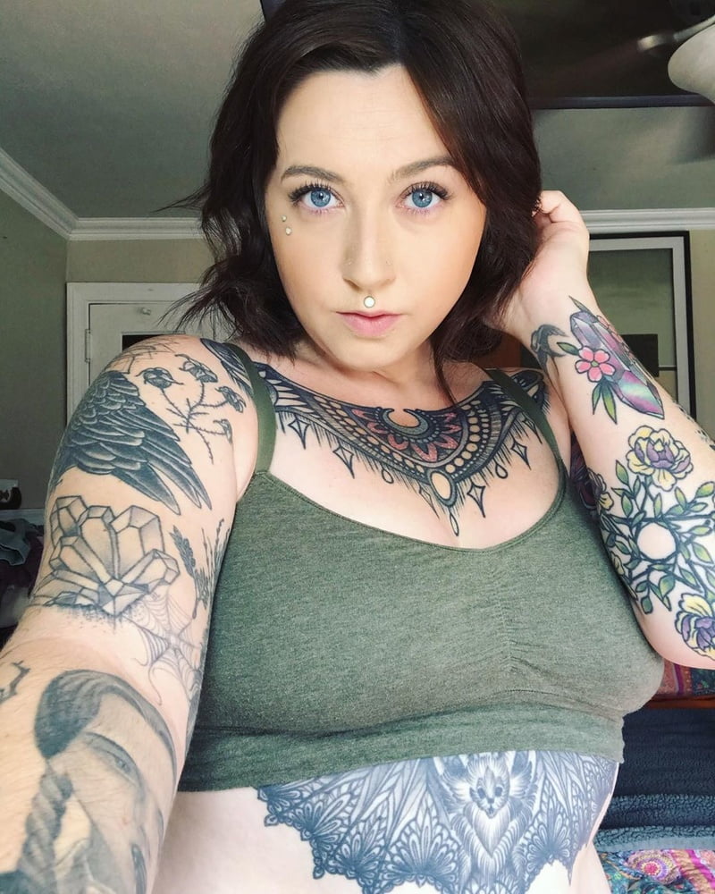Sexy Tattooed BBW Ex-girlfriend #101590864