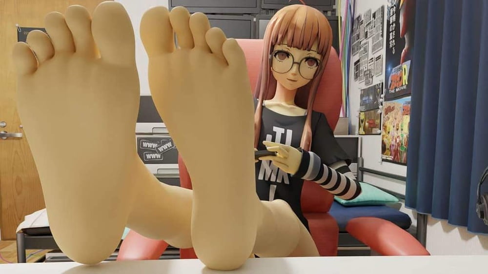 Anime and Cartoon Girls Feet #92553003