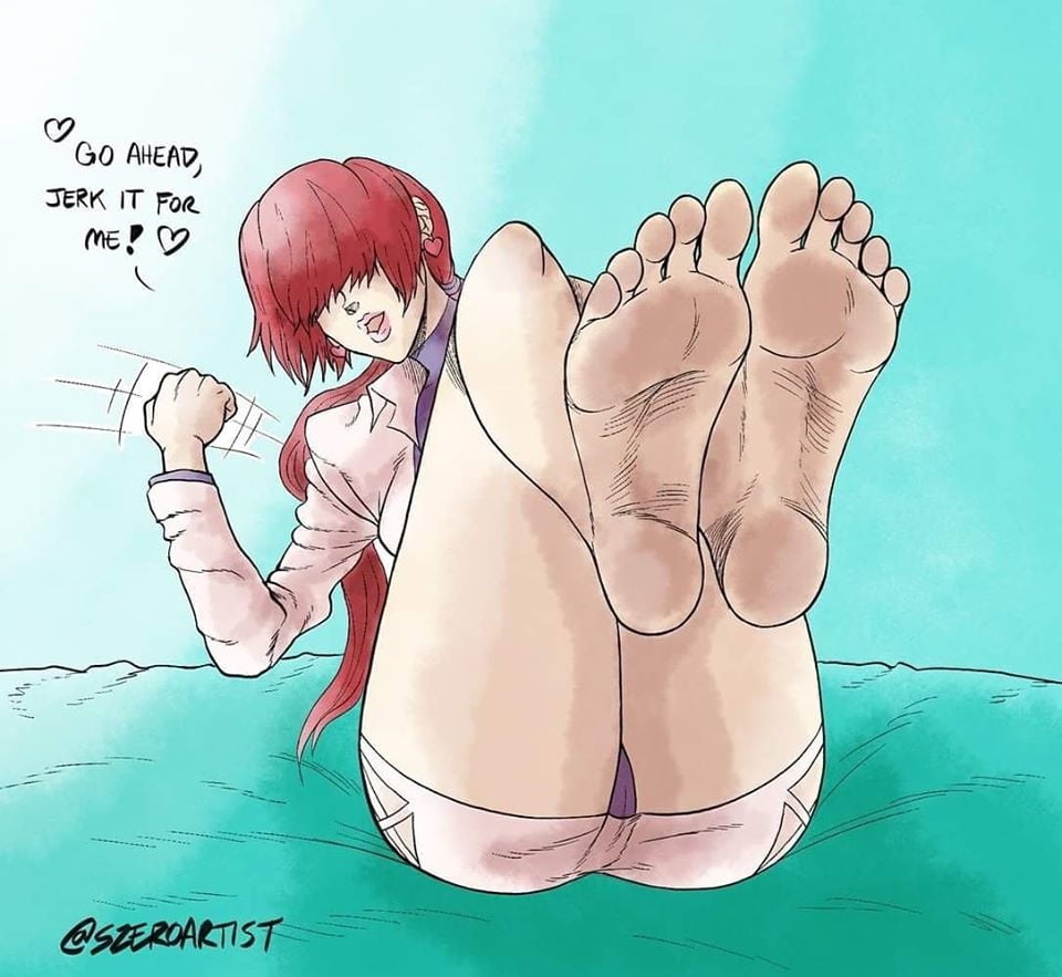 Anime and Cartoon Girls Feet #92553253