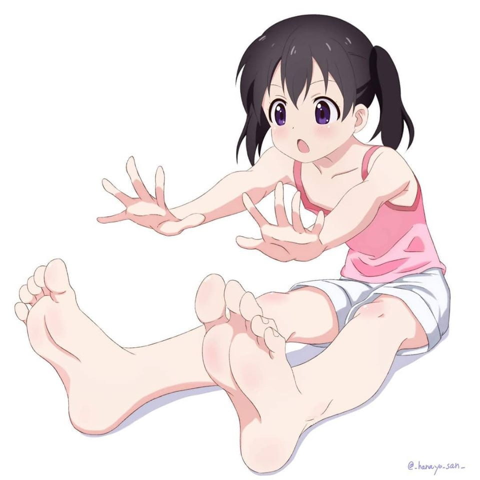 Anime and Cartoon Girls Feet #92553268