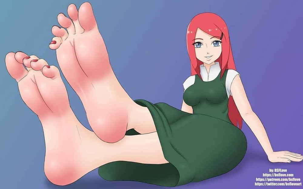 Anime and Cartoon Girls Feet #92553299