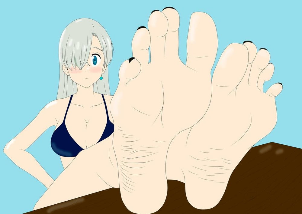 Anime and Cartoon Girls Feet #92553605