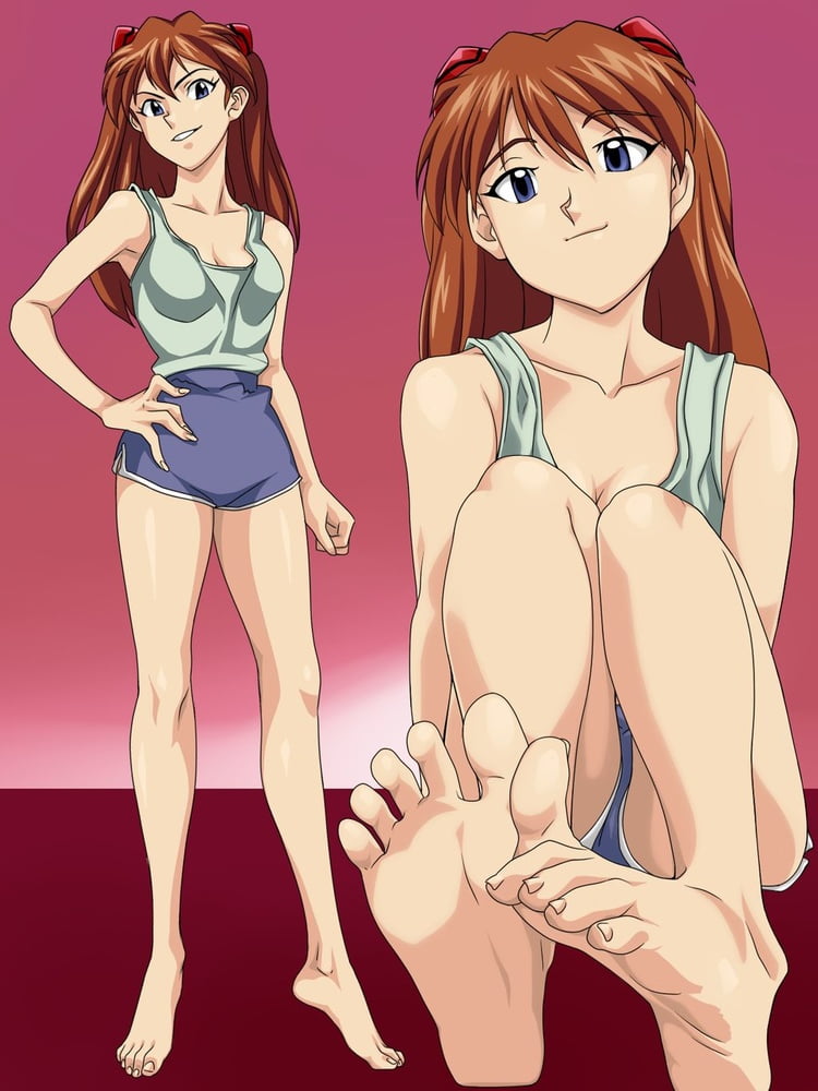 Piedi di ragazze Anime e cartoni animati
 #92553632