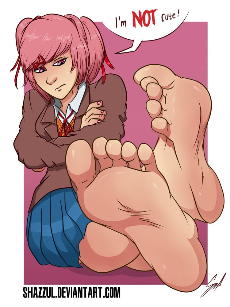 Anime and Cartoon Girls Feet #92553829