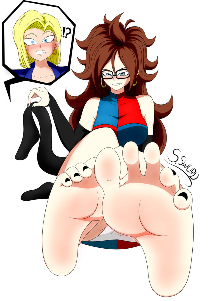 Anime and Cartoon Girls Feet #92553902