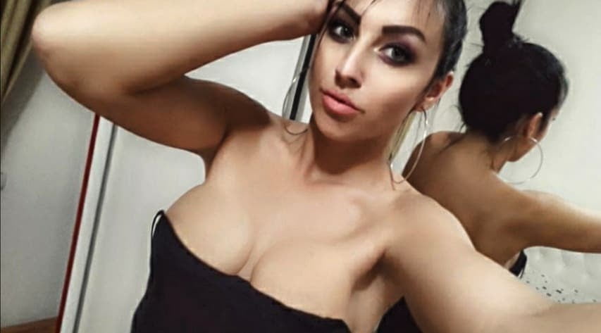 Serbian hot whore girl big natural tits Marija Jovanovic #94229309