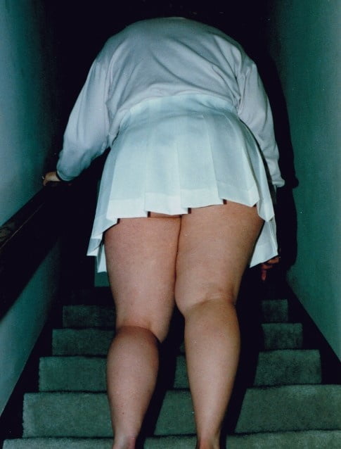 Stairways to heaven up skirt asses #100384344