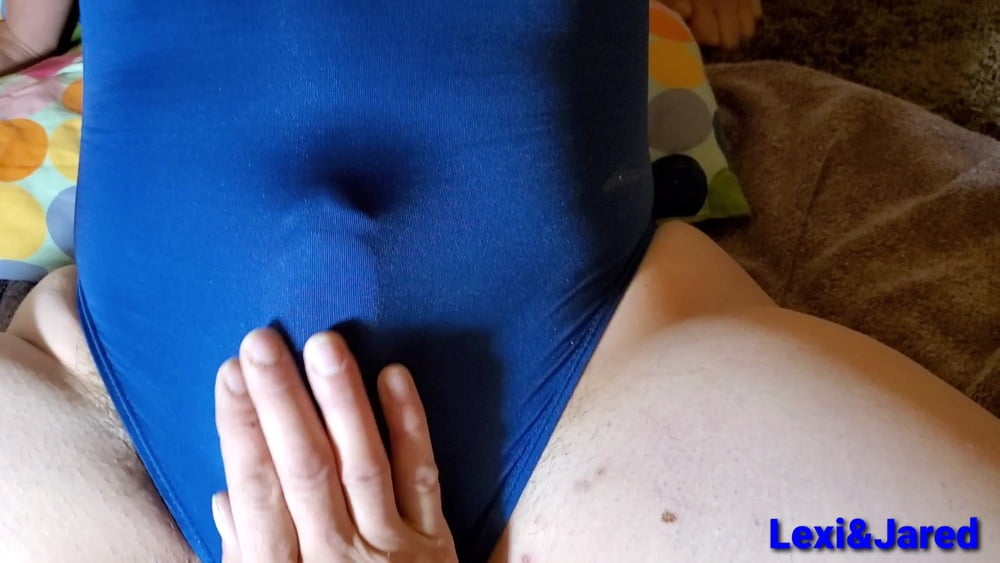 Handjob Large Dick in Spandex One Portion