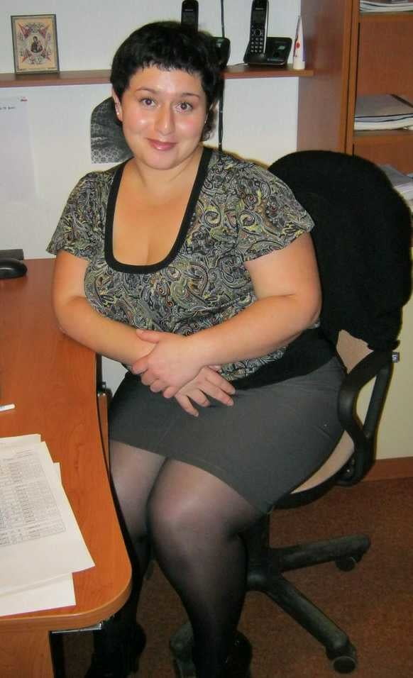 Bbw in drees and pantyhose #81374436