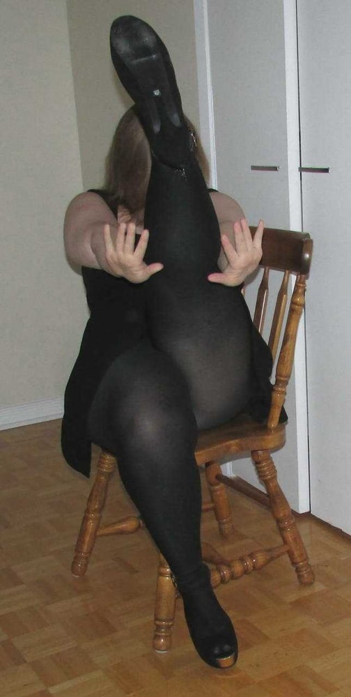 Bbw in drees and pantyhose #81374450