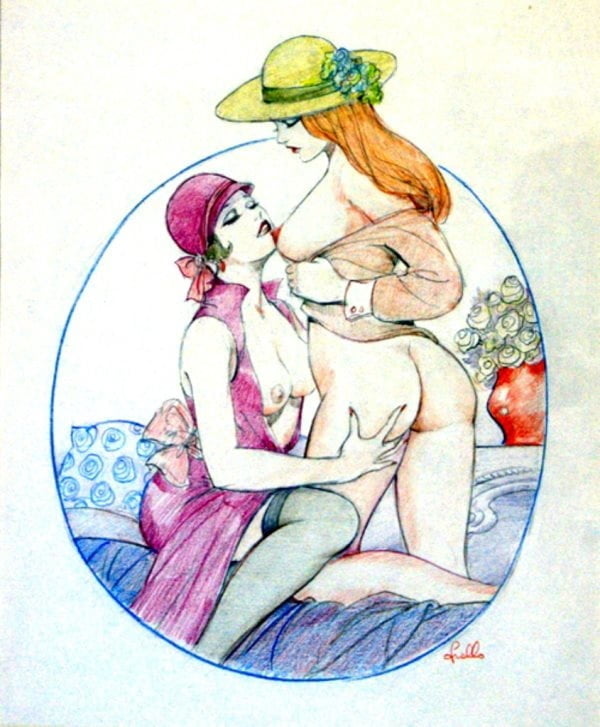 Erotic Art of Leone Frollo #100896079