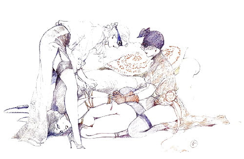 Erotic Art of Leone Frollo #100896251