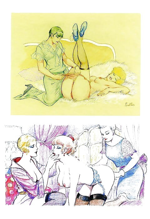 Erotic Art of Leone Frollo #100896279
