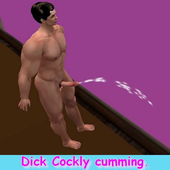 Dick Cockly,  A 3D computer virtual reality model I created. #105552313
