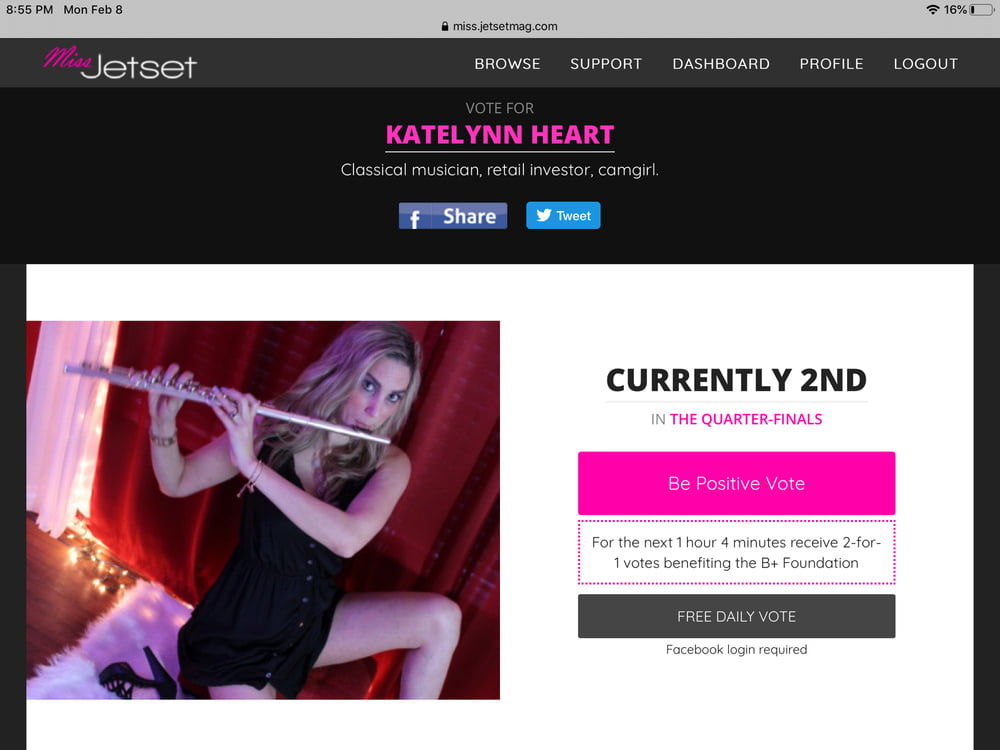 Vote Katelynn Heart the next Miss Jetset 2021! #107172773